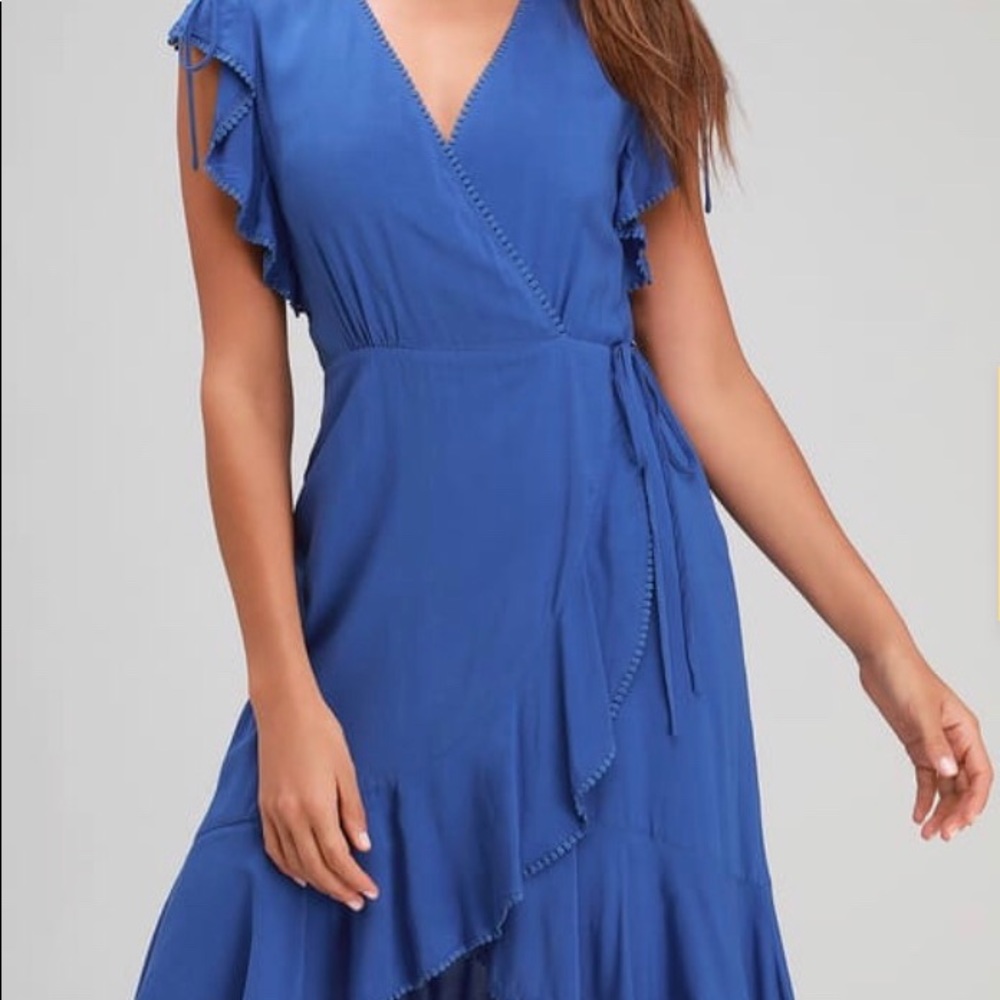 Brand new blue dress from LuLus